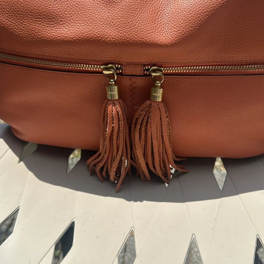 LODIS leather shoulder/hobo bag